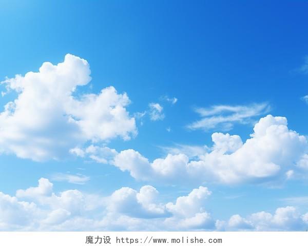 蓝天天空蓝色天空背景自然风景壁纸清新电脑壁纸